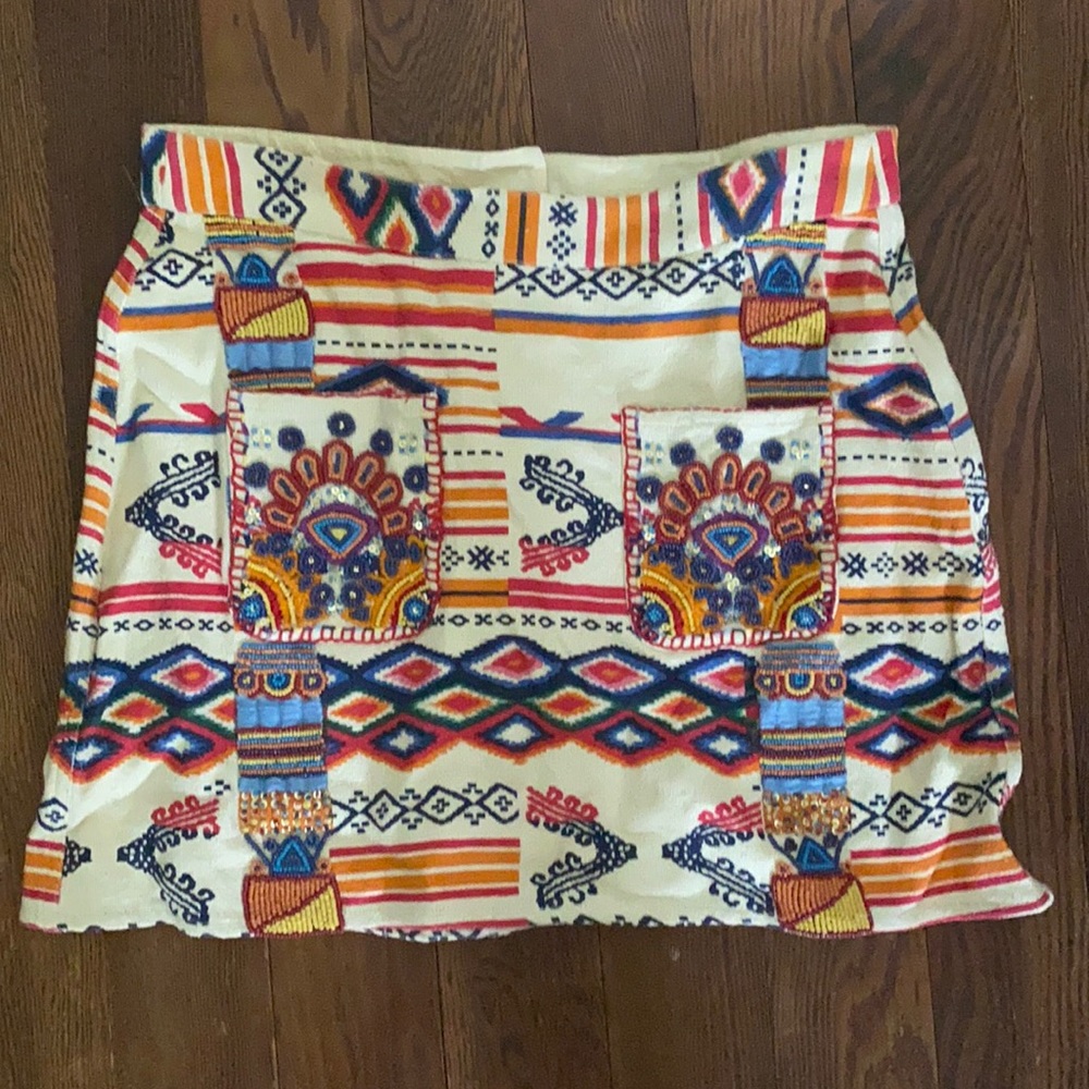 Calypso beaded skirt